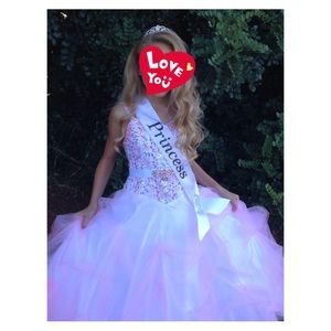 Pageant or flower girl dress